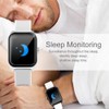 Waterproof Bluetooth Pedometer Wristband, Blood Pressure Sleep Monitor Smart Bracelet