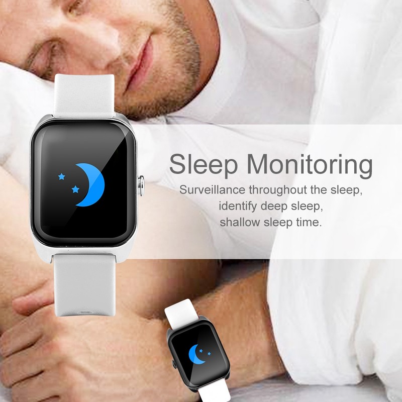 Waterproof Bluetooth Pedometer Wristband, Blood Pressure Sleep Monitor Smart Bracelet
