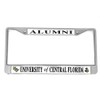 University Of Central Florida Alumni On White License Plate Frame