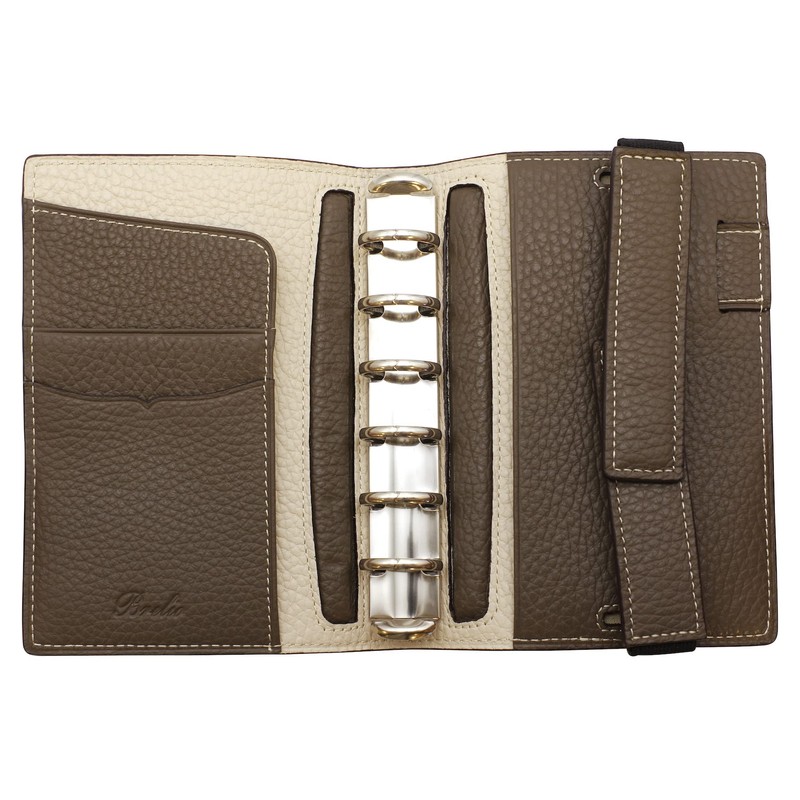 Breirio System Notebook Molvid Vertical Belt Mini 6 Ring Diameter