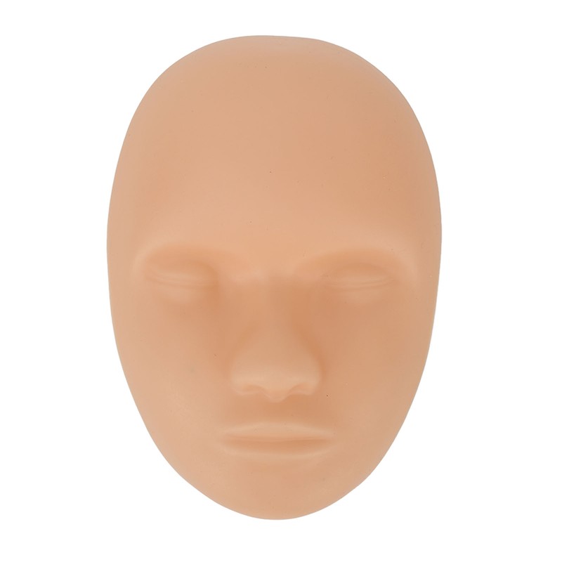 Tattoo Practice Skin Head Silicone Independent Package 3D Microblading Practice