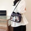 PandaSays Pain Bag, Pushing Bag, Shoulder Bag, Showing Bag, Clear,