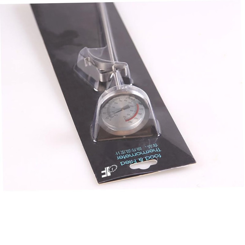 SHOWERORO 1pc Stainless Steel Cooking Thermometer for Accurate Food Temperature