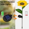 2 Pack Replacement Solar Panel for Outdoor Lights, Solar Lights