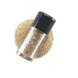 Glitter Adara Paris para Rostro y Uñas Color Gold