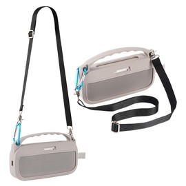 Hounyoln Silicone Cover Case for Bose New SoundLink Flex Portable Bluetooth Speaker (2nd Gen),Protective Skin Sleeve for Bose SoundLink Flex Speaker Accessories (Gray)