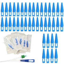 40 Sets Catheter Plugs - Individually Package Catheter Plug Adapter - Catheter Supplies