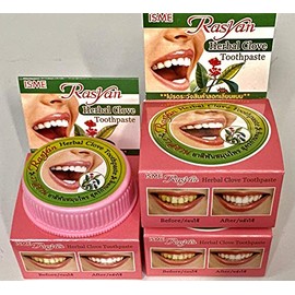 3 Rasyan ISME Herbal Clove Tooth Paste Tooth Paste Anti Bacteria Bad Breath Decay