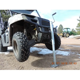 ATV UTV Quick Lift Jack Raises to 36" Weighs only 18lbs. 2,000 lb Capacity U-5000