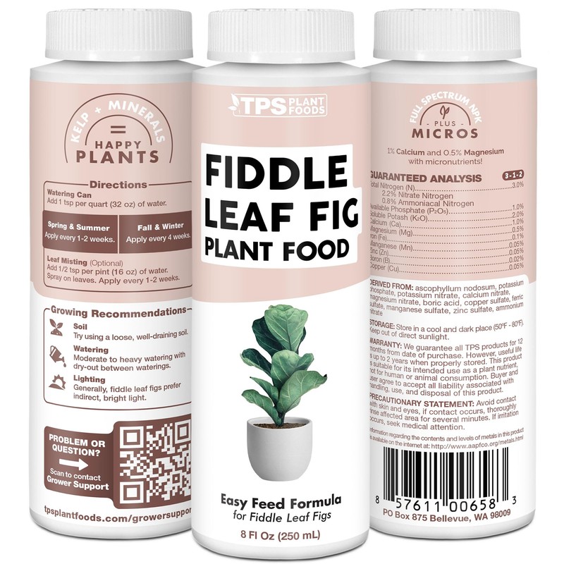 TPS NUTRIENTS Fiddle Leaf Fig Plant Food for All Fig