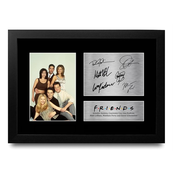 HWC Trading FR Friends Gifts A4 Signed Printed Autograph Framed