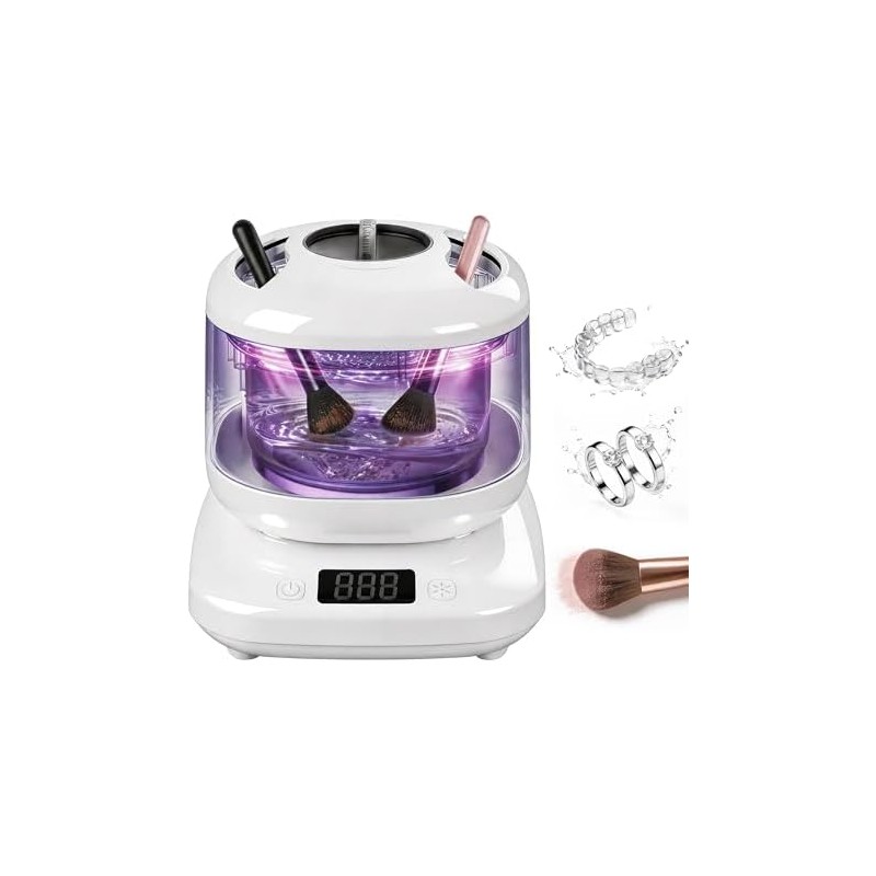 Makeup Brush Cleaning Bowl, Compact Lightweight Accessory for Travel and