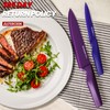 Astercook Knife Set, 12 Pcs Color-Coded Kitchen Knives Set, 6