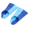 2pcs Swim Fins 2 Colour Blue Silicone Anti Slip Swimming