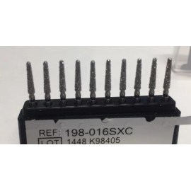 MDT Dental MDT Diamond Burs  198-016SXC, 20 Burs Extra coarse Grit