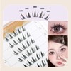 LASHIDOL Partial Eyelashes, No Glue Required, Instant Pita Eyelashes, For