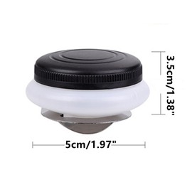 Palette Cup with Lid, 2 Pieces Stainless Steel Single Dipper Palette Cup Clip Container Pot Oil Painting Pot Container for Acrylic Paint Oil Painting Mediums - with Lid 2×1.5 Inch