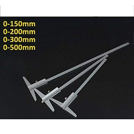 0-150mm Depth Vernier Caliper Micrometer Gauge Vernier Caliper Measuring Tool Depth Vernier Caliper Accuracy Gauge Stainless Steel Vernier Caliper