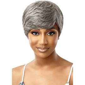 Outre FAB & Fly Full Cap Wig Gray Glamour - HH - ASHA (OM34/44/51)