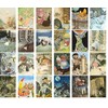 PIXILUV Vintage Postcards (24 pcs 4"x6" each) Interesting Illustrations of