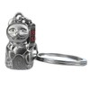Feng Shui Maneki Neko Lucky Cat Key Chain Ring for