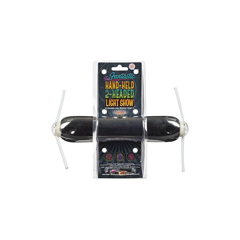 Can You Imagine Fantastic Hand Held 2 Headed Light Show