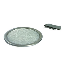 Stainless Steel Smoking Sieve 11.5 cm with Brush