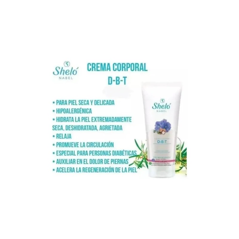 Crema Corporal Dbt Ideal Para Piel Seca Y Delicada 2