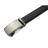 guvoosm Men's Leather Automatic Belt Business Suit 3.5 cm Width,