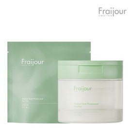 자연약쑥 진정 모공 청소 토너패드 60매+리필60매 저자극비건패드 Natural Mugwort Soothing Pore Cleansing Toner Pads 60 Sheets + Refill 60 Sheets Low Irritation Vegan Pads