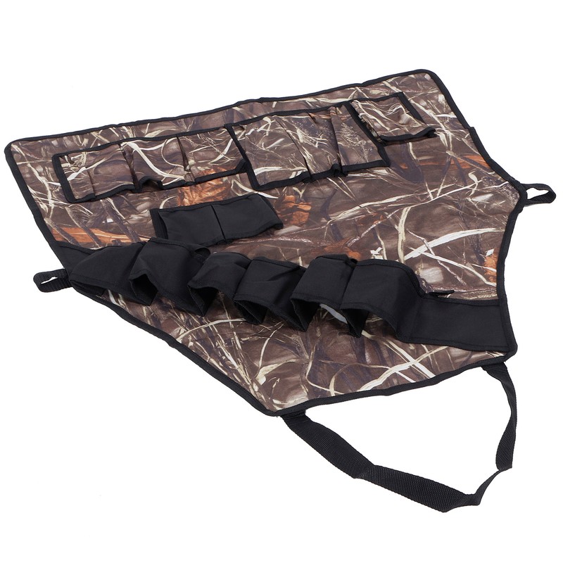 Multi Pockets Apron 600D Oxford Fabric Camouflage Picnic Barbecue Aprons