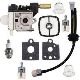 SAKITAM Carburetor Kit for A021001202 Echo PPT-265 PPT-265S PPT-230 PPT-231 Telescoping Shaft with Gaskets Fuel Filter Spark Plug Kit