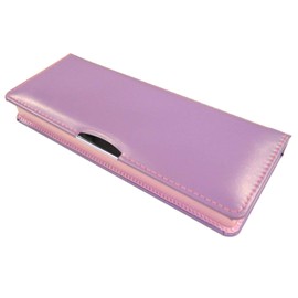 Kutsuwa CB300PU Pencil Case, Magnetic Pencil Case, Clarino, Splash, Mini, 1 Door, Purple