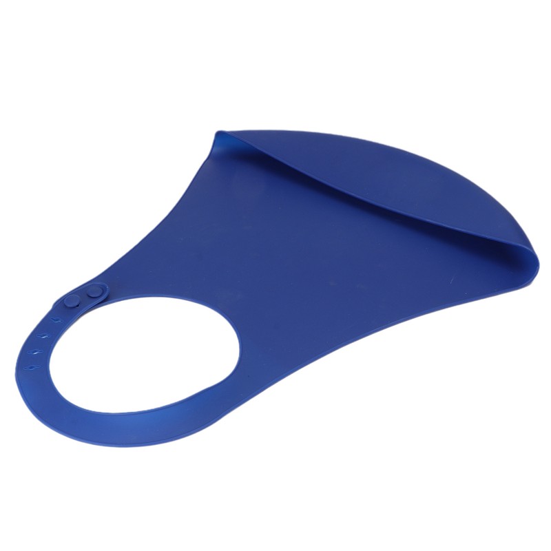 Adult Bib Portable Adjustable Silicone Dinning Eating Clothes Protector for