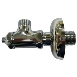 SANEI V22AD-X2-13X75 D-Type Stop Faucet Body, Flathead Screwdriver Opening and Closing, For General and Cold Areas