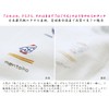 24463 Face Towel, Hagoromo Gauze, Mesh, Blue, Approx. 13.0 x