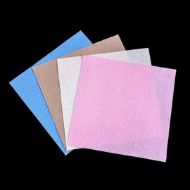 Berolle 10 Color 14 Count Cross Stitch Fabric Embroidery Fabric Classic Reserve Aida Cloth Multicolored Aida Canvas, 15cm x 15cm