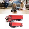 Pull Back Container Truck Toy High Simulation Plastic Alloy Container