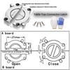 Zinc Alloy Table Buckle Connectors Heavy Duty Table Top Connector
