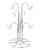 Stylish 6/8 Cup OR Banana Mug Tree Chrome Wire Stand Holder for Home BAR Restaurants (8 Cup Tree)