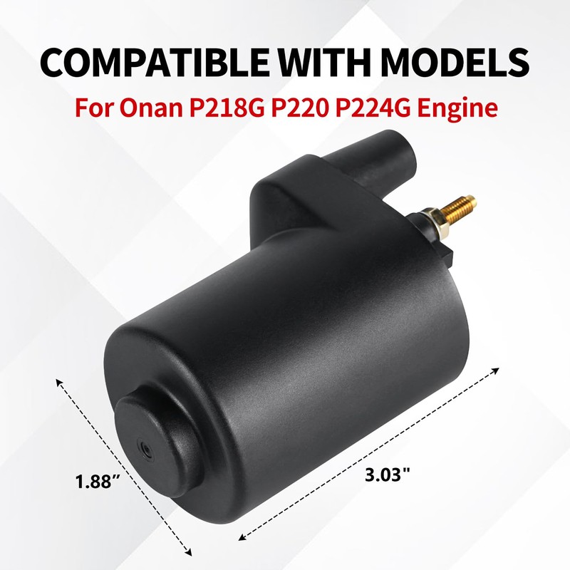 Ignition Coil for for Onan P218G P220 P224G Engine Models