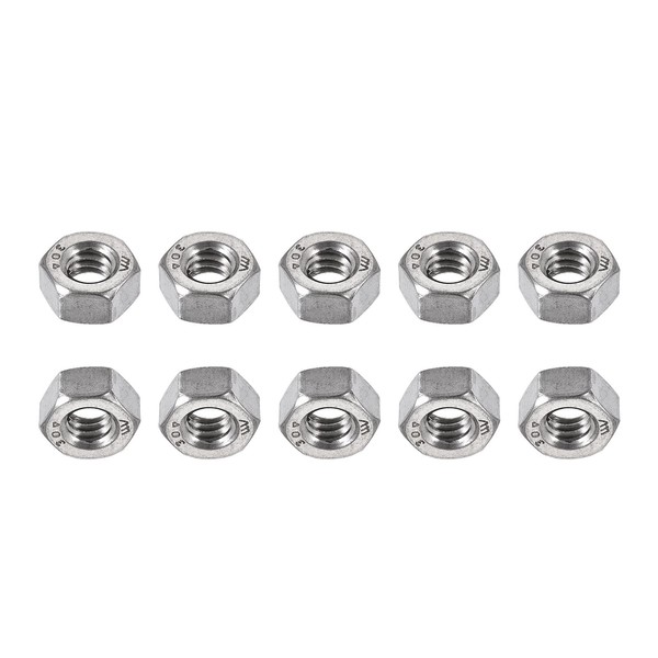 DTGN 1/4-20(UNC) Hex Nuts - 10 Piece - Home Garage