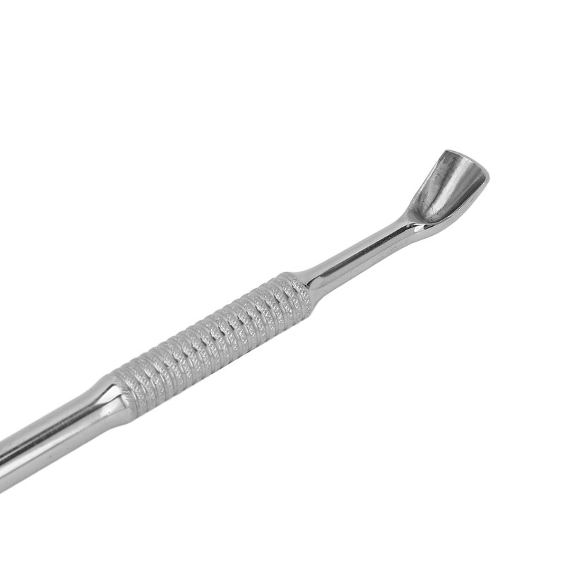 Cuticle Pusher Dual Sided Stainless Steel Slip Resistant Manicure Pedicure