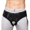Wonder Care Wonder Care Black Inguinal Hernia Belt For Men
