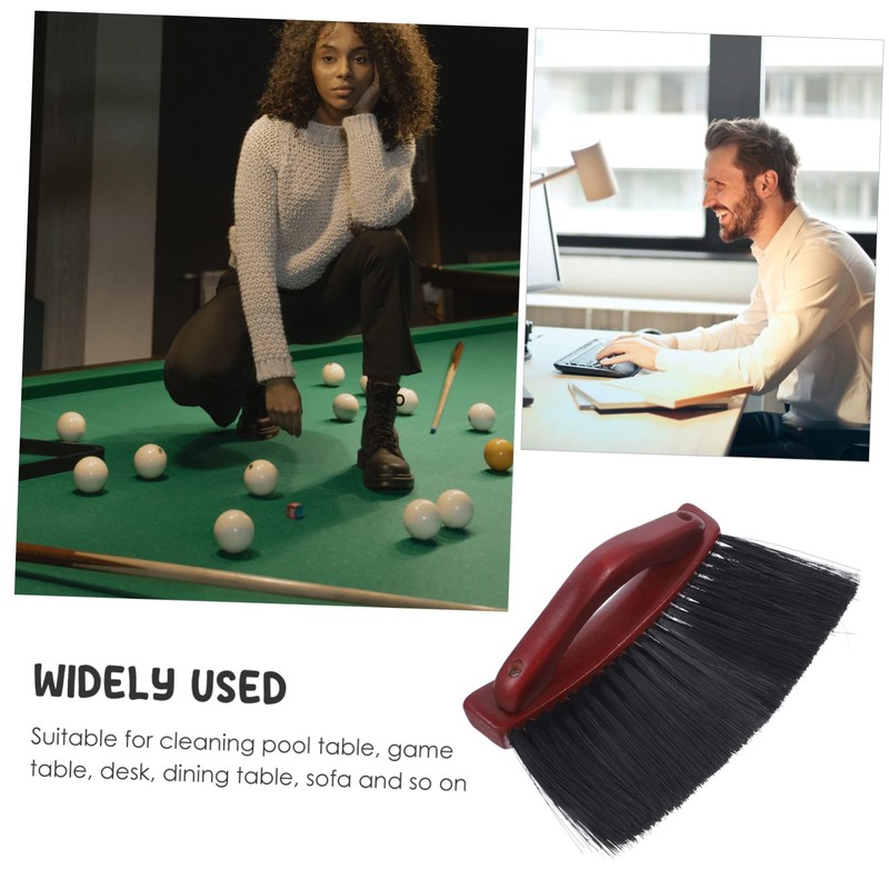 WOONEKY Billiards Pool Table Cleaning Brush Kit Multi Use Brush