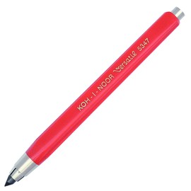 KOH-I-NOOR 5347 5.6mm Diameter Mechanical Clutch Lead Holder Pencil - Red