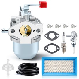 0C1535ASRV Carburetor for Generac 4000XL Generator Parts Nikki 97747 W436BRE GN220 C1535 35PDS396829 7.8HP Portable Generators, with 078601 Air Filter Rebuild Kit