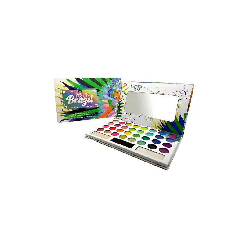Paleta Sombras Ojos Take Me Back Brazil Maquillaje 35 Tonos