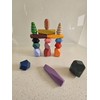 Premium Montessori Wooden Stacking & Balancing Blocks - Eco-Friendly, Non-Toxic