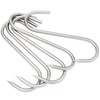 KOHAND 8 Pack 10 Inch S-Shaped Meat Hook, 10MM Thick